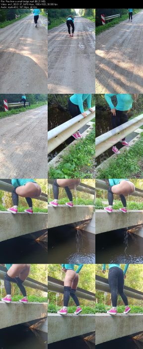 Pee from a small bridge | Pee | Kinkmixer