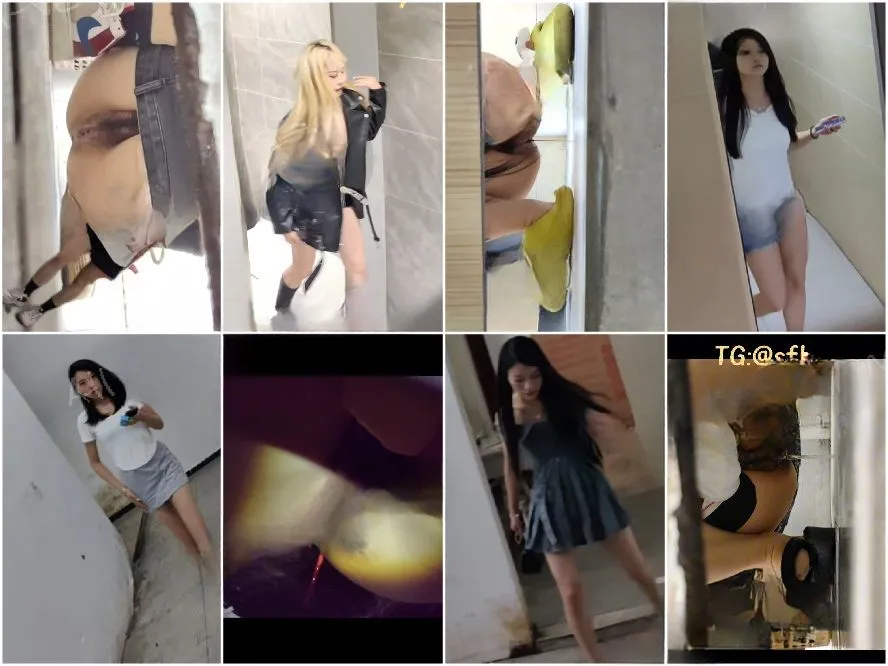 Public Restroom 独占初公開【プレミアムトイレ写真】✅月経のあるプレミアム美女