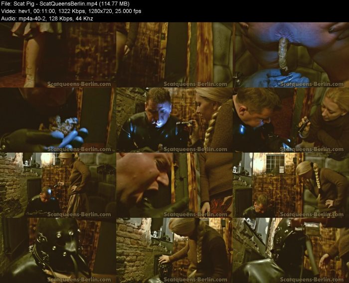 Scat Pig - ScatQueensBerlin | Toilet Slavery | Kinkmixer