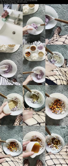 This time I'm mixing up an ice cream sweet - Come over | Pee | Kinkmixer
