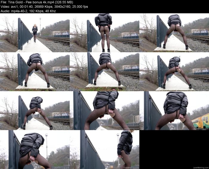 Tina Gold - Pee bonus 4k | Pee | Kinkmixer