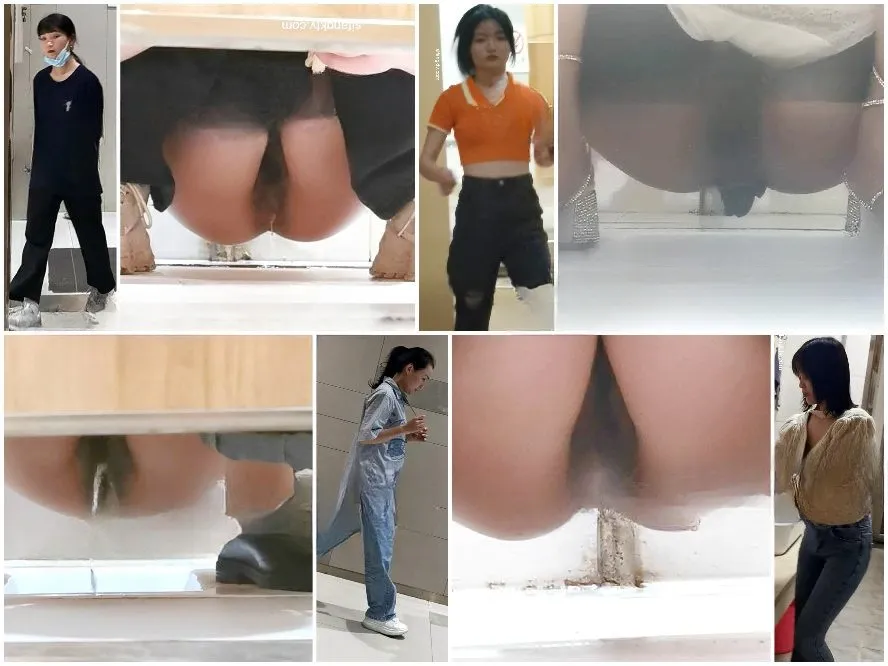 Hidden Camera China Toilet Voyeur sifangktv 2456-2458