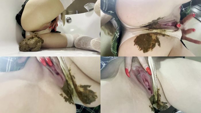 thefartbabes – Bratty Girl Huge Shit