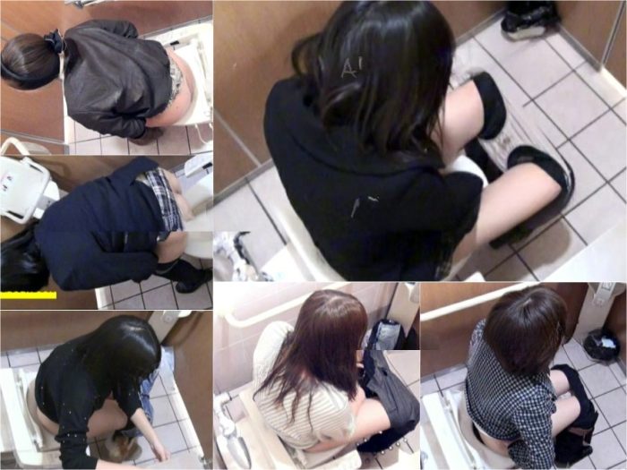 Girls on the Toilet おしゃれな洋式8美人多め10人収録 | Toilet Voyeurism | Kinkmixer