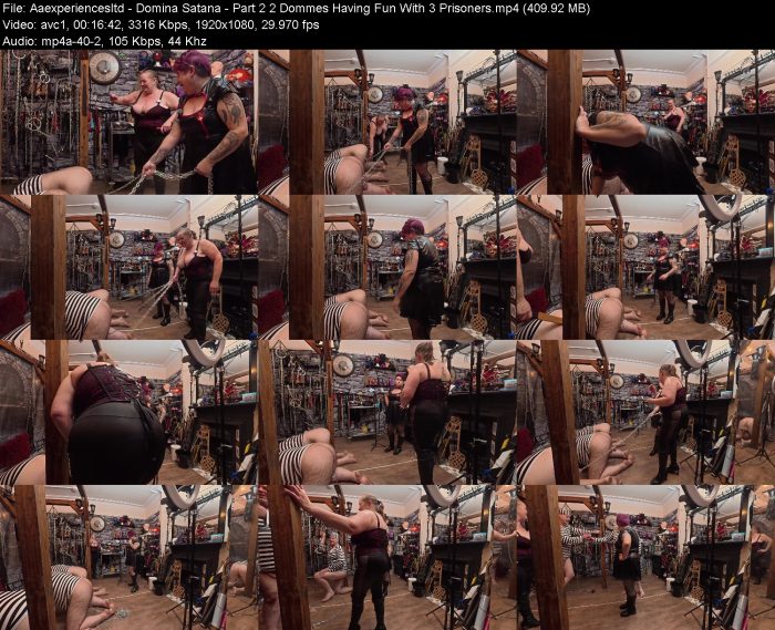 Aaexperiencesltd - Domina Satana - Part 2 2 Dommes Having Fun With 3 Pri... – KinkMixer - Violent Crazy Desires Aaexperiencesltd - Domina Satana - Part 2 2 Dommes Having Fun With 3 Pri... | FemDom | Kinkmixer