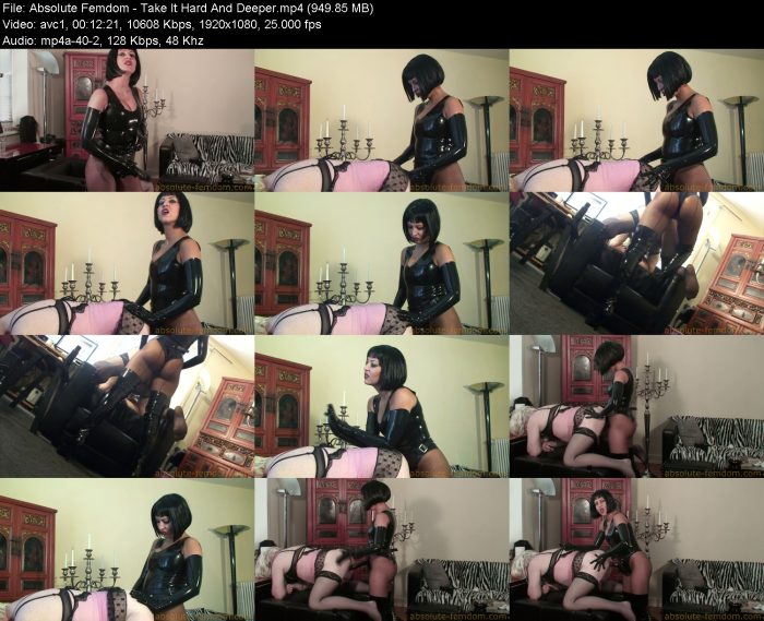 Absolute Femdom - Take It Hard And Deeper | FemDom | Kinkmixer
