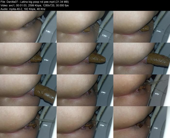 Daniita07 - Latina big poop nd pee | Poop Girls | Kinkmixer