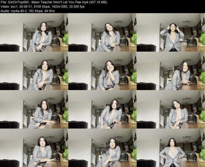 GirlOnTop880 - Mean Teacher Won't Let You Pee | Pee | Kinkmixer