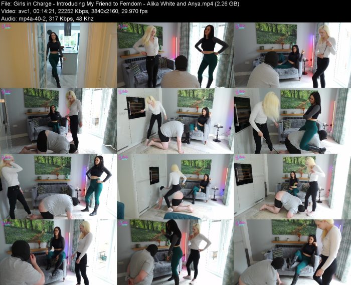 Girls in Charge - Introducing My Friend to Femdom - Alika White and Anya | FemDom | Kinkmixer