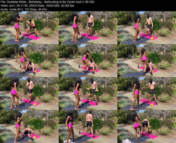 Goddess Wilde - Balls4play - Ballbusting Is My Cardio | FemDom | Kinkmixer