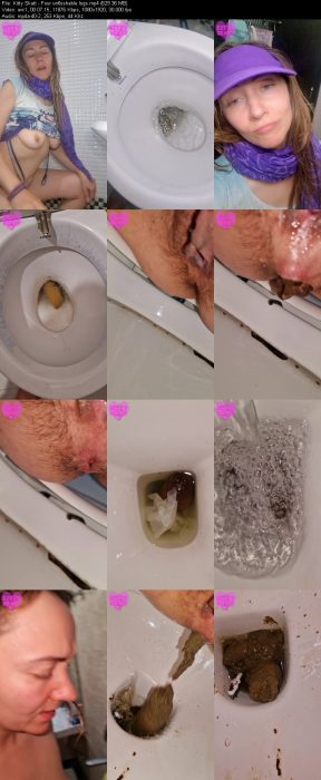 Kitty Skatt - Four unflushable logs | Poop Girls | Kinkmixer
