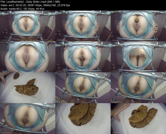 LoveRachelle2 - Daily Shits I | Poop Girls | Kinkmixer