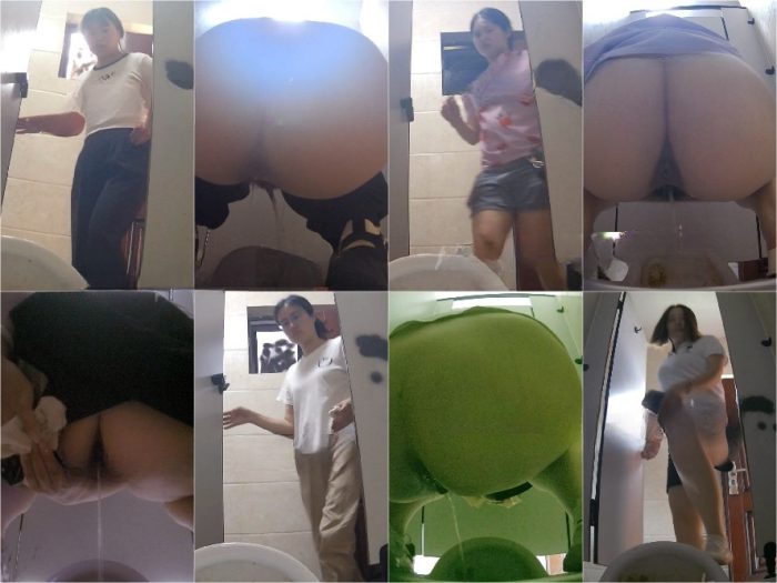 Spy Today 【極上トイレ盗撮】最強のダンス部員とオフィスビルの痴女たちを大公開 - エピソード8 | Toilet Voyeurism | Kinkmixer