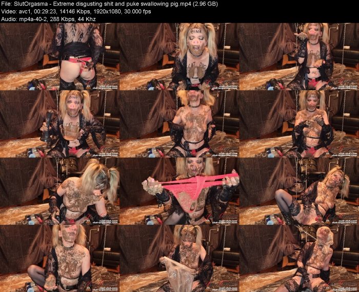 SlutOrgasma - Extreme disgusting shit and puke swallowing pig – KinkMixer - Violent Crazy Desires SlutOrgasma - Extreme disgusting shit and puke swallowing pig | Poop Girls | Kinkmixer