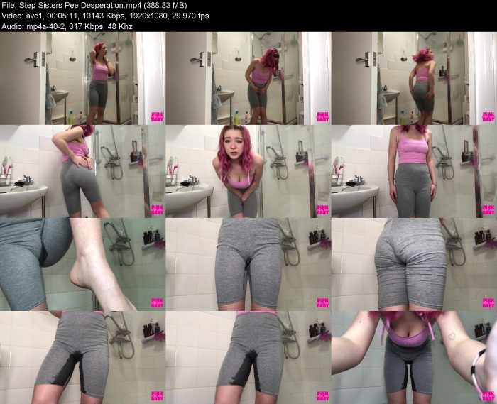 Step Sisters Pee Desperation | Pee | Kinkmixer