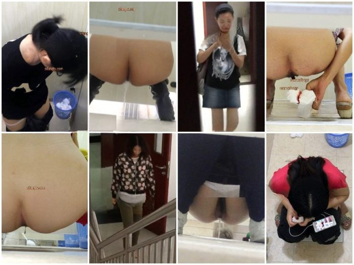 Public Restroom China Toilet Voyeur sifangktv 2518-2520 | Toilet Voyeurism | Kinkmixer