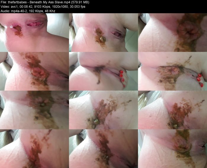 thefartbabes - Beneath My Ass Slave | Poop Girls | Kinkmixer