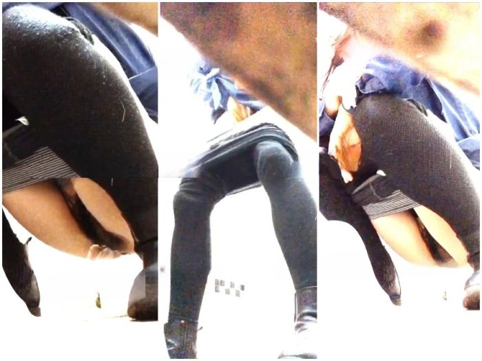 Spy Camera 店内で露出 ち○見せ6 CFNM | Toilet Voyeurism | Kinkmixer