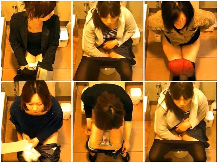 Spy Camera 女性たちの洋式お手洗い 10(デパート編)