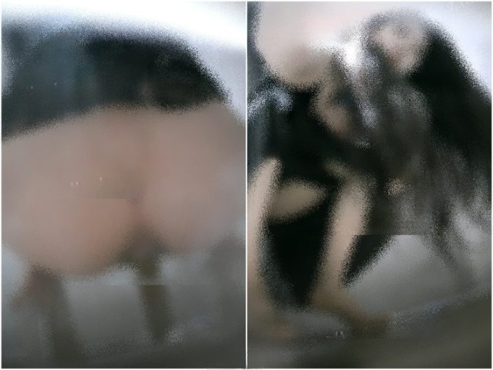 Girls on the Toilet 【トイレカメラ】飲み屋の女の子が用を足している時にカメラを発見し、びっくりして下着を上げ忘れる。