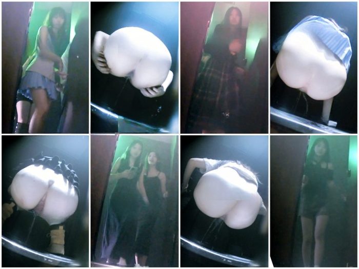 Public Restroom ネット初公開：【酒場トイレ盗撮シリーズ】黒ストッキングとハイヒール美女だらけ（パート6）32V