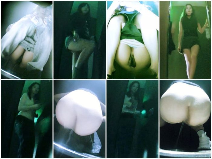 Spy Today 黒ストッキングとハイヒールを履いた美女たちの【酒場トイレ盗撮シリーズ】を独占WEB初公開（第7弾） | Toilet Voyeurism | Kinkmixer