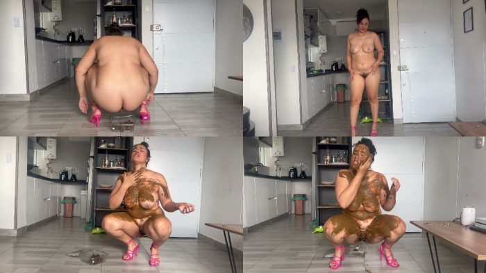 ColombianBigAss – 1080 poop more than once 2 cover body w shit