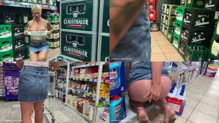 Devil-Sophie – Public Supermarket Poop