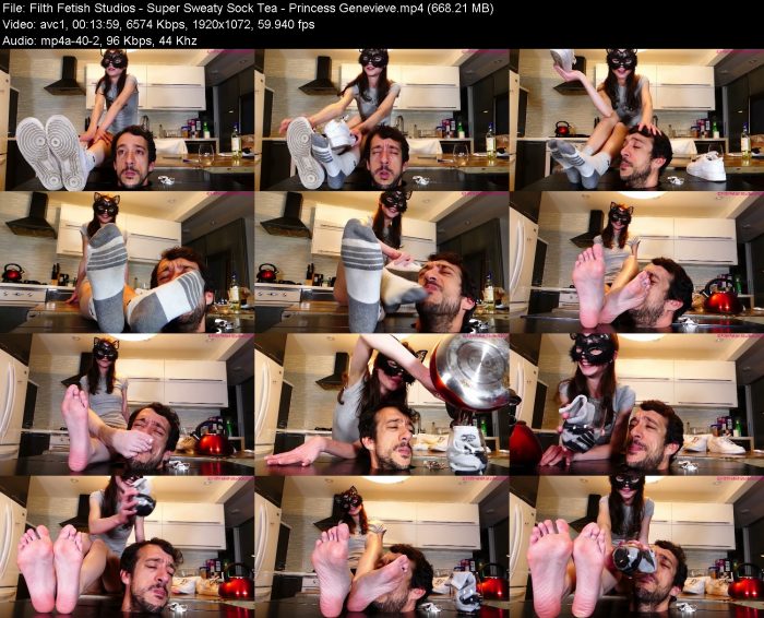 Filth Fetish Studios - Super Sweaty Sock Tea - Princess Genevieve – KinkMixer - Violent Crazy Desires Filth Fetish Studios - Super Sweaty Sock Tea - Princess Genevieve | FemDom | Kinkmixer
