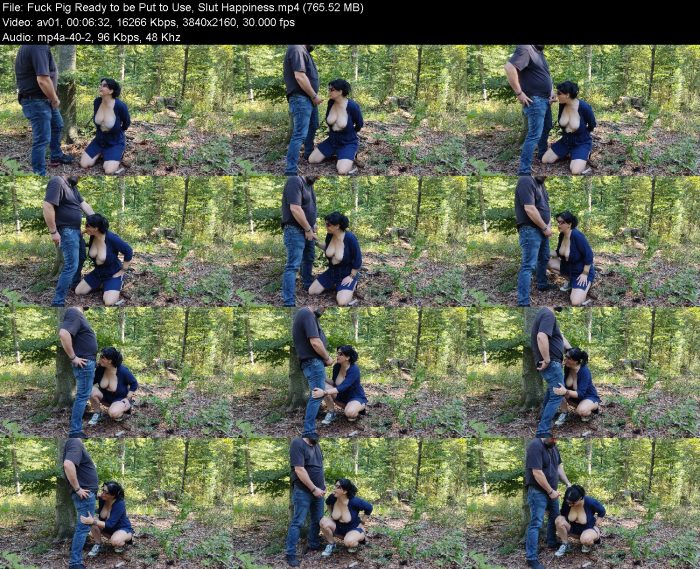 Fuck Pig Ready to be Put to Use, Slut Happiness | Pee | Kinkmixer