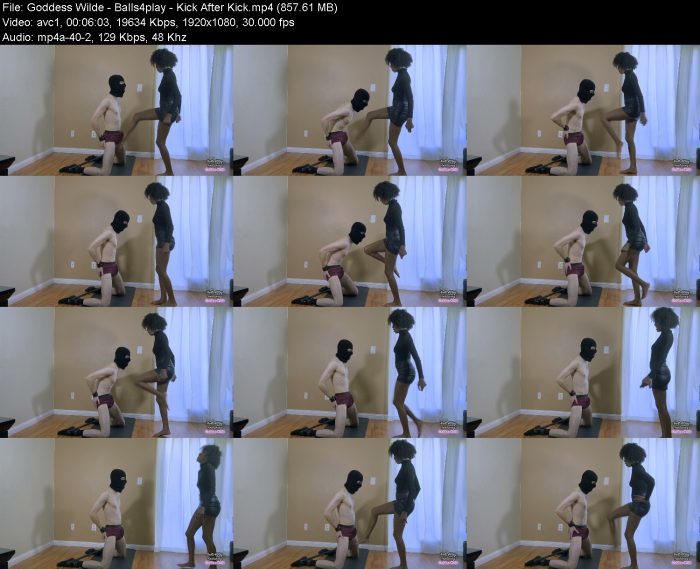 Goddess Wilde - Balls4play - Kick After Kick | FemDom | Kinkmixer