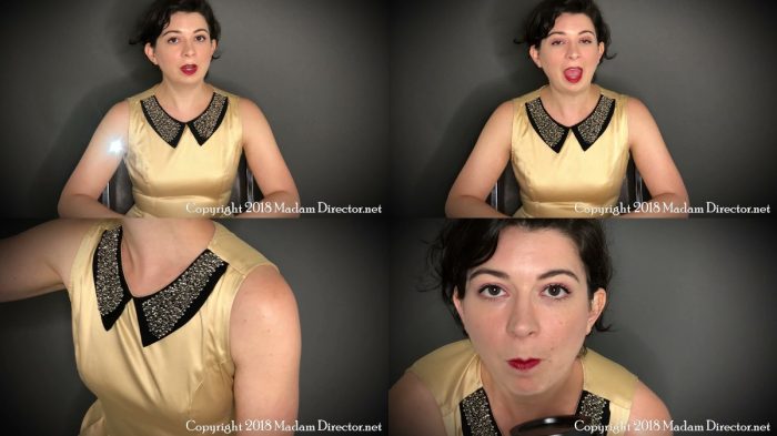 Madam Director – You Will Be My Full Human Toilet