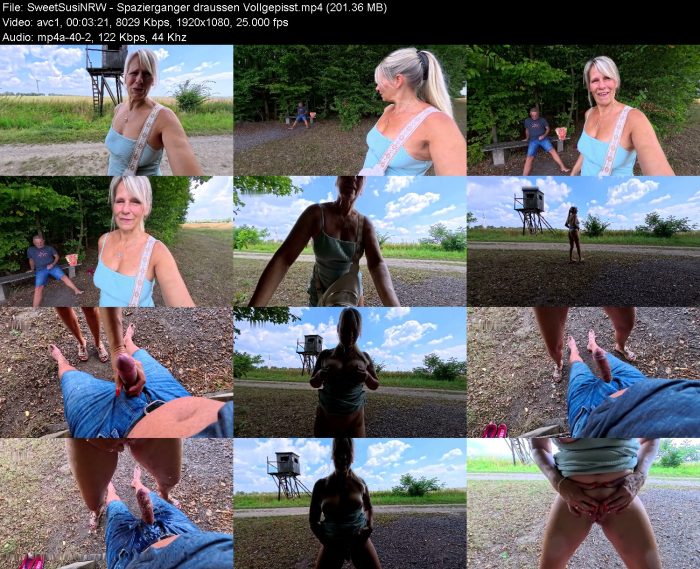 SweetSusiNRW - Spazierganger draussen Vollgepisst – KinkMixer - Violent Crazy Desires SweetSusiNRW - Spazierganger draussen Vollgepisst | Pee | Kinkmixer