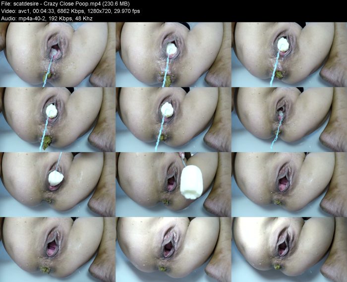 scatdesire - Crazy Close Poop | Poop Girls | Kinkmixer
