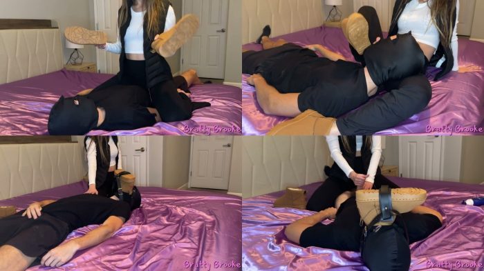 Bratty Brooke – Worship My UGG Boots – Stepsisters UGGs Smelling Handjob