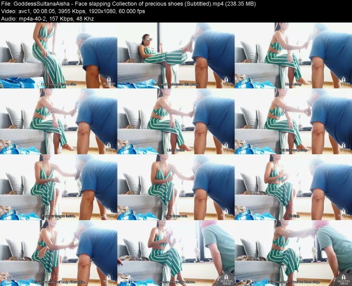 GoddessSultanaAisha - Face slapping Collection of precious shoes (Subtit... | FemDom | Kinkmixer