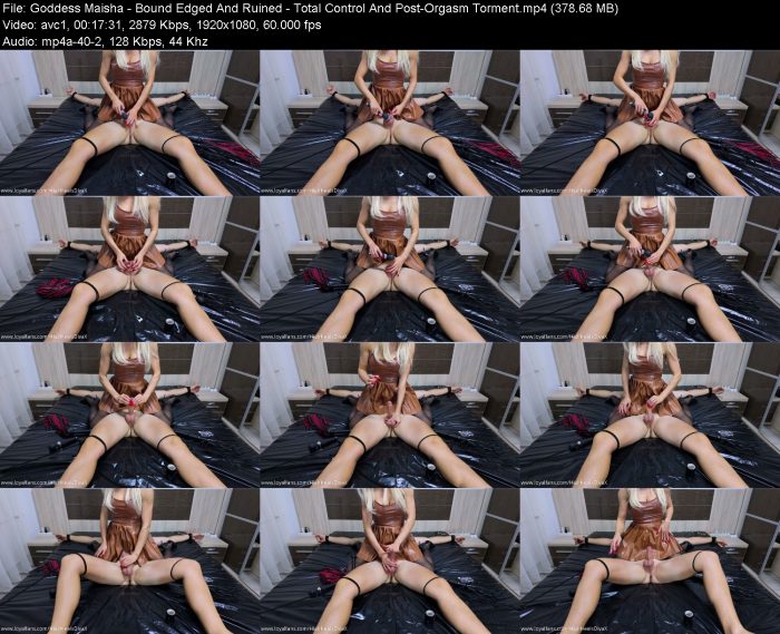 Goddess Maisha - Bound Edged And Ruined - Total Control And Post-Orgasm ... | FemDom | Kinkmixer