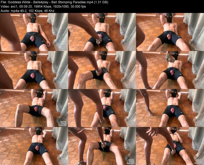 Goddess Wilde - Balls4play - Ball Stomping Paradise | FemDom | Kinkmixer