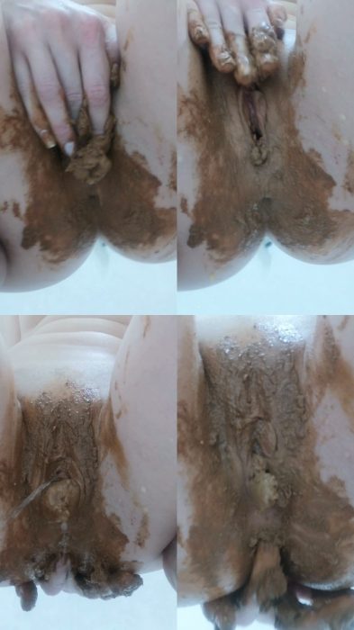 MELLODI – Dirty pussy playing in the bathroom