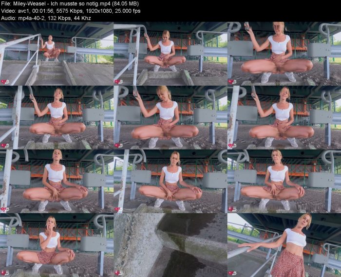 Miley-Weasel - Ich musste so notig | Pee | Kinkmixer