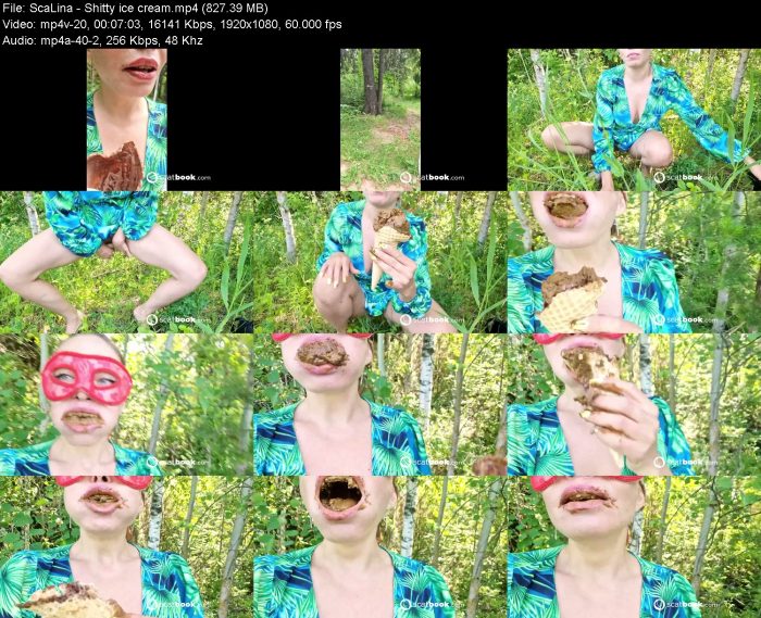 ScaLina - Shitty ice cream | Poop Girls | Kinkmixer