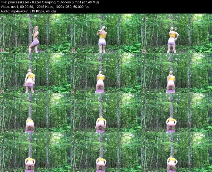 princesskazer - Kazer Camping Outdoors 3 | Poop Girls | Kinkmixer