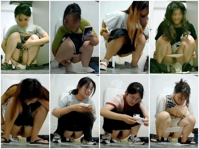 Public Restroom China Toilet Voyeur sifangktv 2614-2616 | Toilet Voyeurism | Kinkmixer