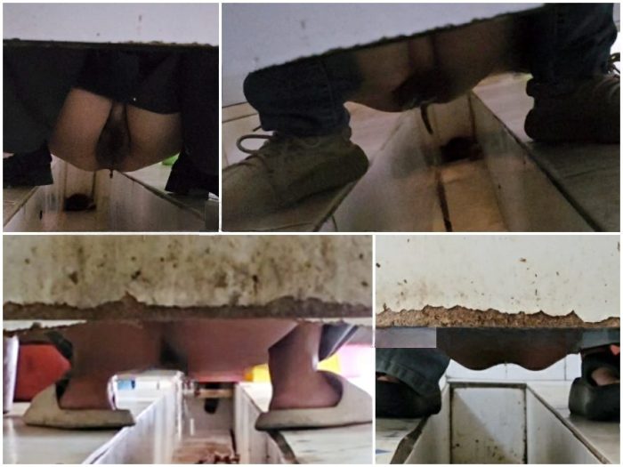 Nude Ass 女性が乾いたトイレをこっそり撮影しながら拍手をする - 画面いっぱいに糞便が映る、下痢エピソード34。 | Toilet Voyeurism | Kinkmixer