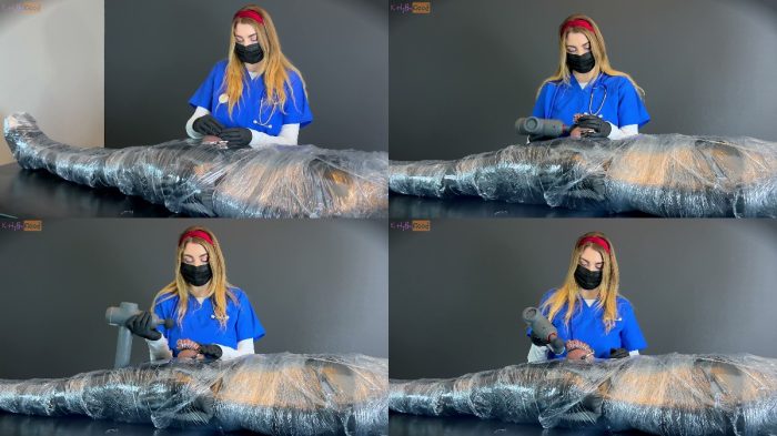 Kittybegood – Mistress KBG – Mummified Patient Gets Milked In Chastity B…