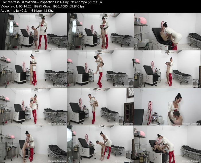 Mistress Damazonia - Inspection Of A Tiny Patient | FemDom | Kinkmixer