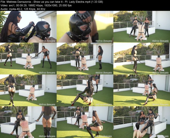 Mistress Damazonia - Show us you can take it - Ft Lady Electra | FemDom | Kinkmixer