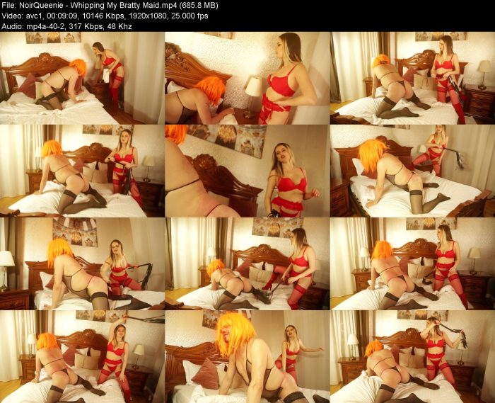 NoirQueenie - Whipping My Bratty Maid | FemDom | Kinkmixer