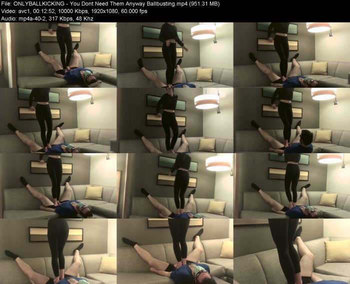 ONLYBALLKICKING - You Dont Need Them Anyway Ballbusting | FemDom | Kinkmixer