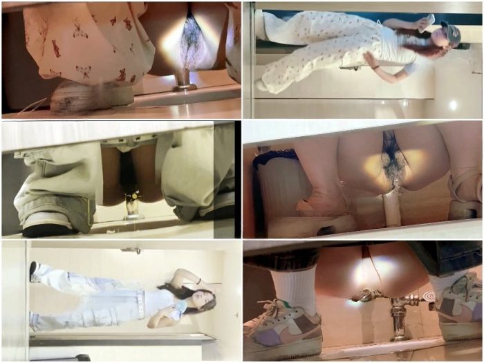 Public Restroom 新しく流出した❤️高画質の手持ちトイレカメラ❤️オフィスビルの女子トイレで数人のOLが放尿する様子をフラッシュを…